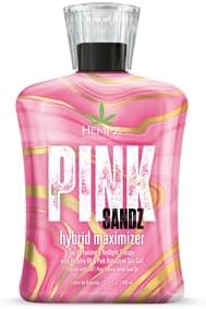 Hempz Pink Sandz Hybrid Maximizer for UV Tanning & Redlight Therapy 13.5oz Hempz