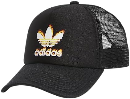 adidas Originals Unisex Trefoil Fire Trucker Black Adidas Originals