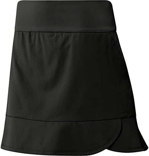 adidas Women's Standard 16 Inch Frill Skort, Black, Large Adidas Originals