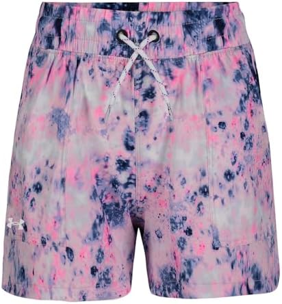 Under Armour Girls' Outdoor Shorts, 4-Way Stretch Woven Bottoms, Lightweight & Breathable Under Armour