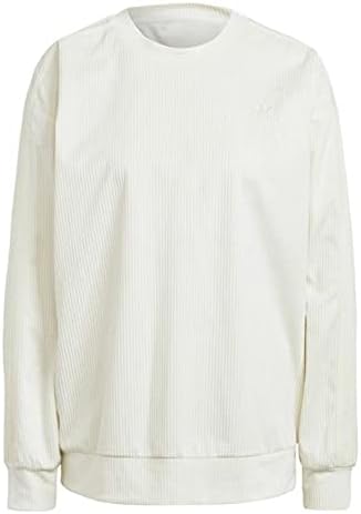 adidas Women's Crew Sweater, Off White adidas Originals