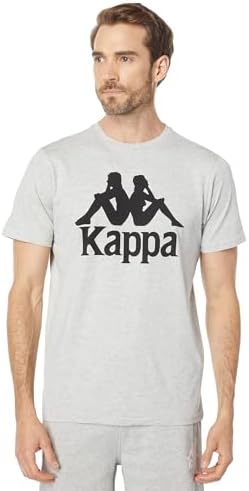 Kappa Authentic Estessi T-Shirt for Men – Round Neckline – Short Sleeves – Straight Hemline – 100% Cotton Kappa