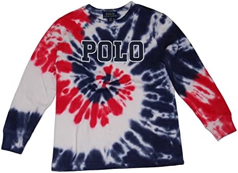 Ralph Lauren Polo Boys Fleece Dye Pullover Sweatshirt 4 4T Multi Polo Ralph Lauren