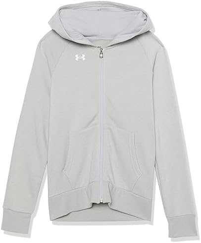 Under Armour Girls' Rival Fleece Full Zip Hoodie Under Armour