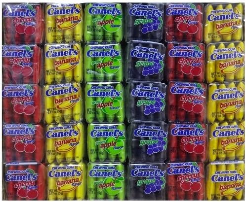 Wholesale Canels Gum 4pc Fruit 60ct Canel's