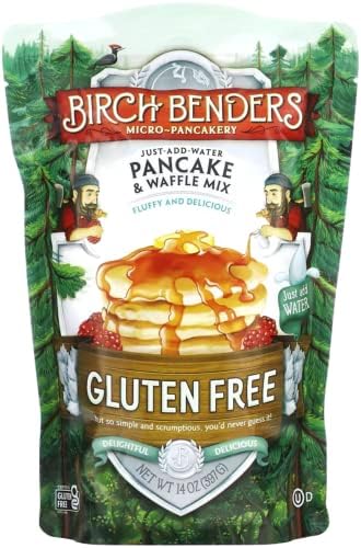 Gluten-Free Pancake and Waffle Mix by Birch Benders,14 Ounce (Pack of 1) Birch Benders