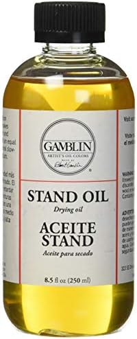 3M Gamblin Stand Linseed Oil 8 Oz (G08008) 3M