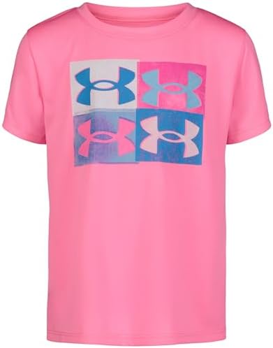 Under Armour UA Quadrant Logo SS, Fluo Pink Quad, 4 Under Armour