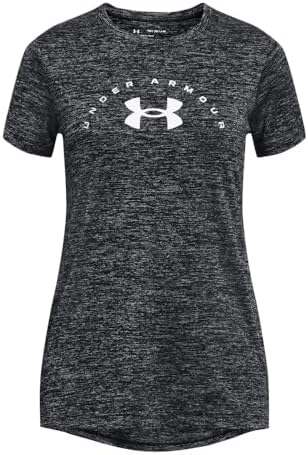 Under Armour Girls' Tech Twist Arch Big Logo Short-Sleeve Crew Neck T-Shirt Under Armour