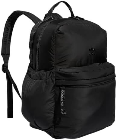 adidas Originals Puffer Backpack, Black, One Size Adidas