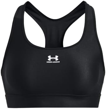 Under Armour Women's HeatGear Mid Padless Sports Bra Under Armour