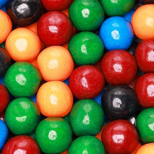 Gumballs for Gumball Machine - 1 Inch Large Gumballs - King Gumballs in Bulk - 1.7 Lb Gumball Machine Refills - 96 Pcs Double Bubble Gumballs - Bulk Gum for Kids - Assorted Chewing Gum Refill Global Gumball