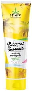 Hempz Botanical Sunshine Revitalizing Bronzing Blend Formulated with Vegan DHA 9oz Hempz