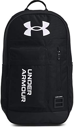 Under Armour Unisex Halftime Backpack, (289) Khaki Base/Sedona Red/Anthracite, One Size Fits All Under Armour