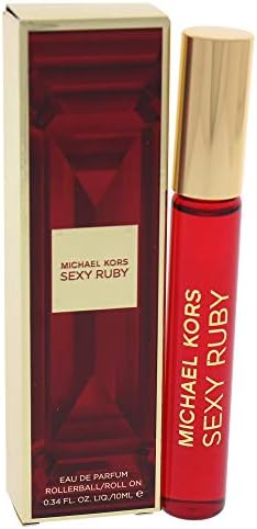 Michael Kors Sexy Ruby Mini Eau de Parfum Rollerball for Women, 0.34 Ounce Michael Kors