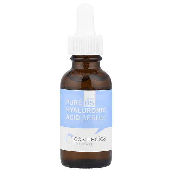 Pure Hyaluronic Acid Serum + Vitamin B5, 1 oz (30 ml) Cosmedica Skincare