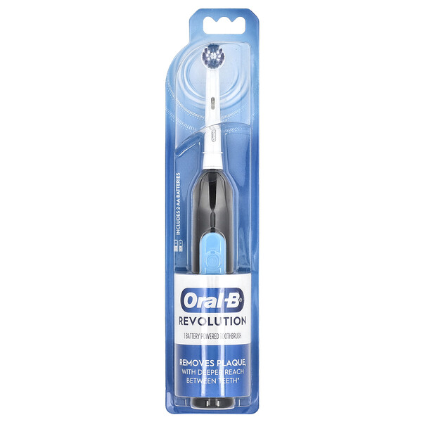 Battery Powered Toothbrush, Revolution, 1 Toothbrush Oral-B