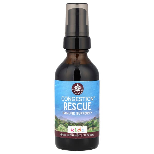 Kids, Congestion™ Rescue, 2 fl oz (59 ml) WishGarden Herbs