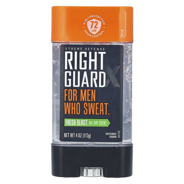 Xtreme Defense, Antiperspirant/Deodorant, Fresh Blast, 4 oz (113 g) Right Guard