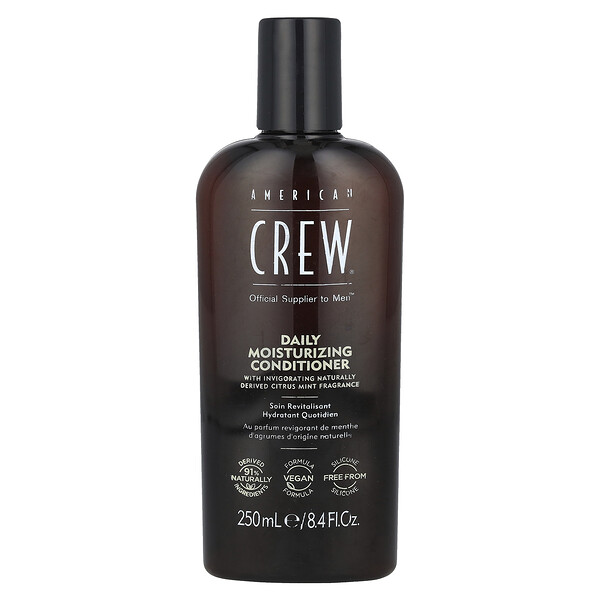 Daily Moisturizing Conditioner, Citrus Mint, 8.4 fl oz (250 ml) American Crew