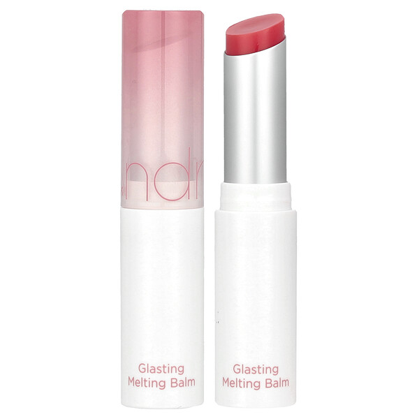 Glasting Melting Balm, 02 Lovey Pink, 0.12 oz (3.5 g) Rom&nd