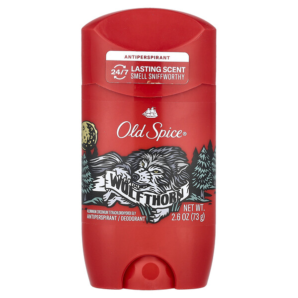 Antiperspirant & Deodorant, Wolfthorn, 2.6 oz (73 g) Old Spice