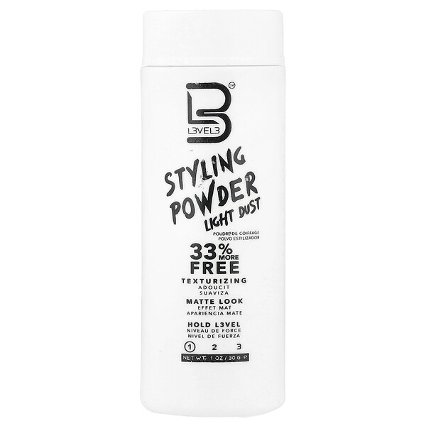 Styling Powder, Light Dust, 1 oz (30 g) Level 3