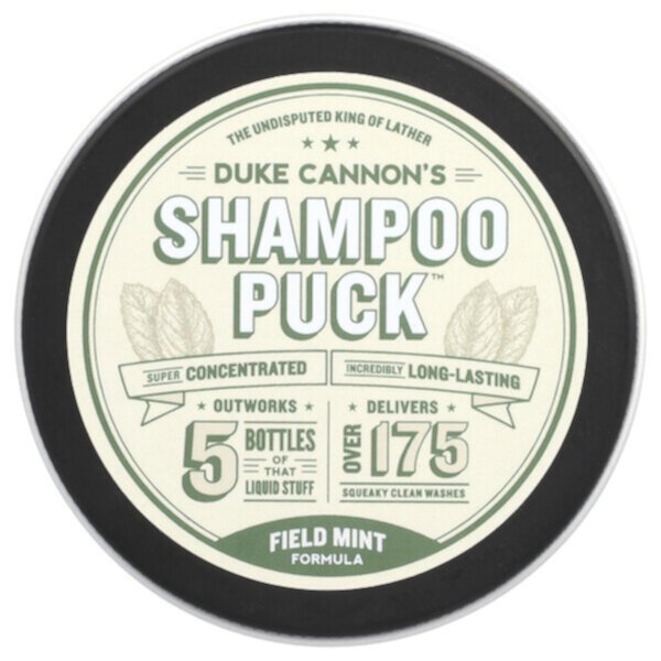 Shampoo Puck™, Field Mint Formula, 4.2 oz Duke Cannon Supply Co.