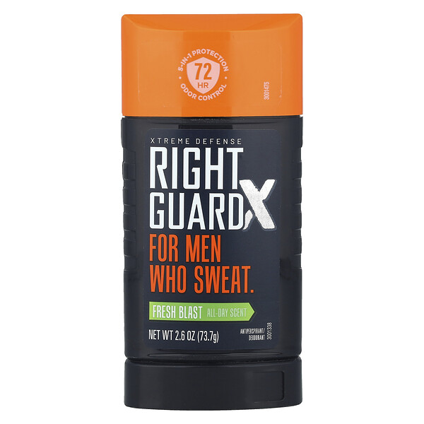 Xtreme Defense, Antiperspirant/Deodorant, Fresh Blast, 2.6 oz (73.7 g) Right Guard