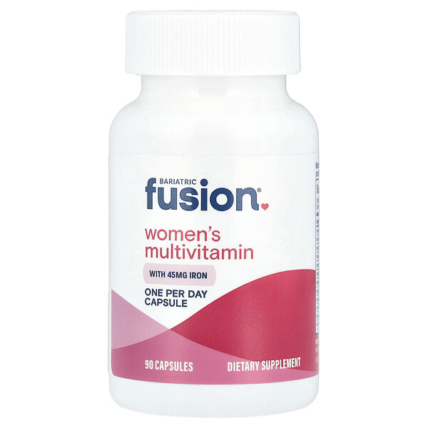 Women's Multivitamin With Iron, 90 Capsules Bariatric Fusion