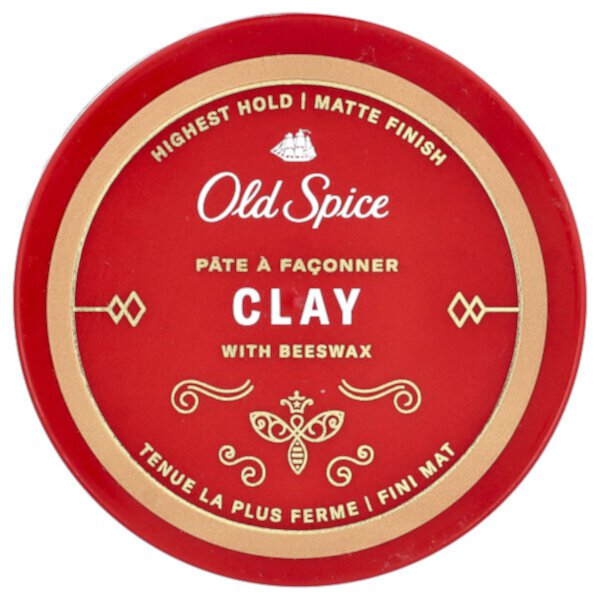 Clay With Beeswax, 2.22 oz (63 g) Old Spice