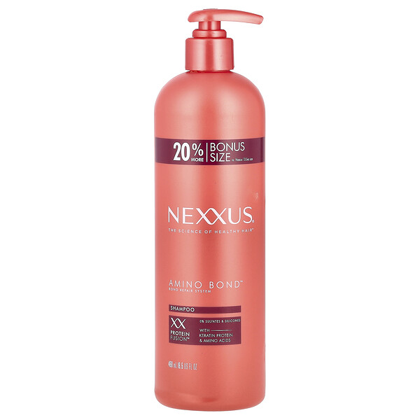 Amino Bond™ Shampoo, For All Types of Damaged Hair, 16.5 fl oz (488 ml) Nexxus