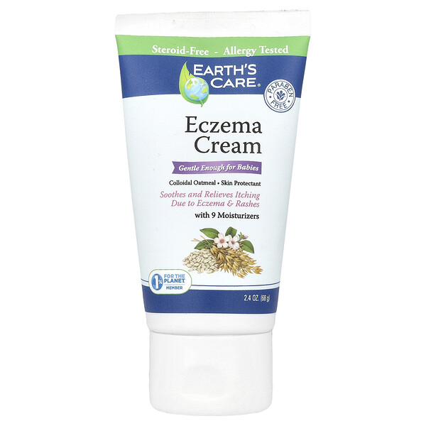 Eczema Cream, 2.4 oz (68 g) Earth's Care