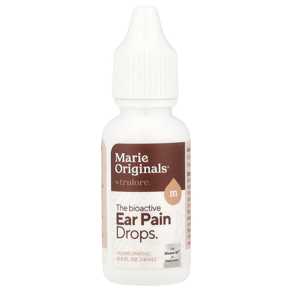 The Bioactive Ear Pain Drops, 0.5 fl oz (14 ml) Marie Originals