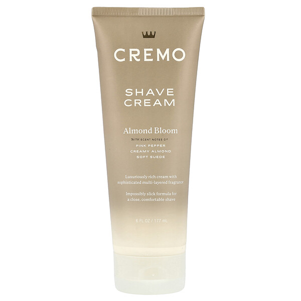 Shave Cream, Almond Bloom, 6 fl oz (177 ml) Cremo