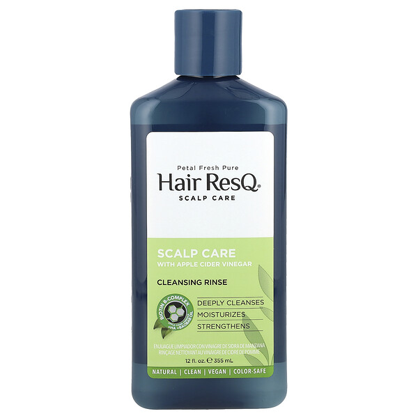 Hair ResQ®, Scalp Care, Cleansing Rinse, 12 fl oz (355 ml) Petal Fresh