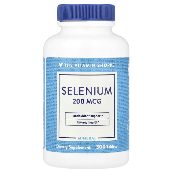 Selenium, 300 Tablets The Vitamin Shoppe