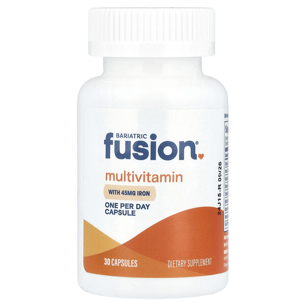 Multivitamin With Iron, 30 Capsules Bariatric Fusion