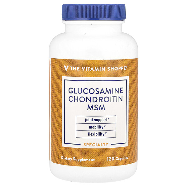 Glucosamine Chondroitin MSM, 120 Capsule The Vitamin Shoppe