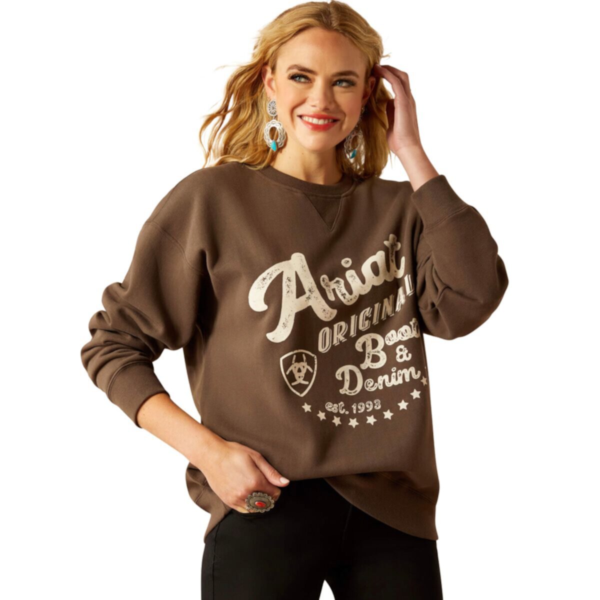 Oversized Crew Sweatshirt Ariat