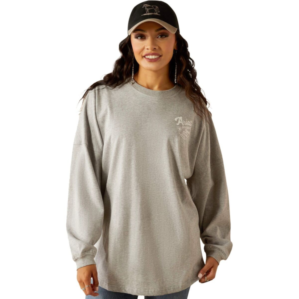 Canvas Oversized T-Shirt Ariat