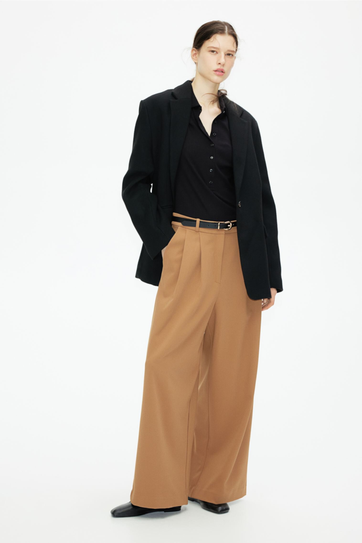 Wide-Leg Pants H&M