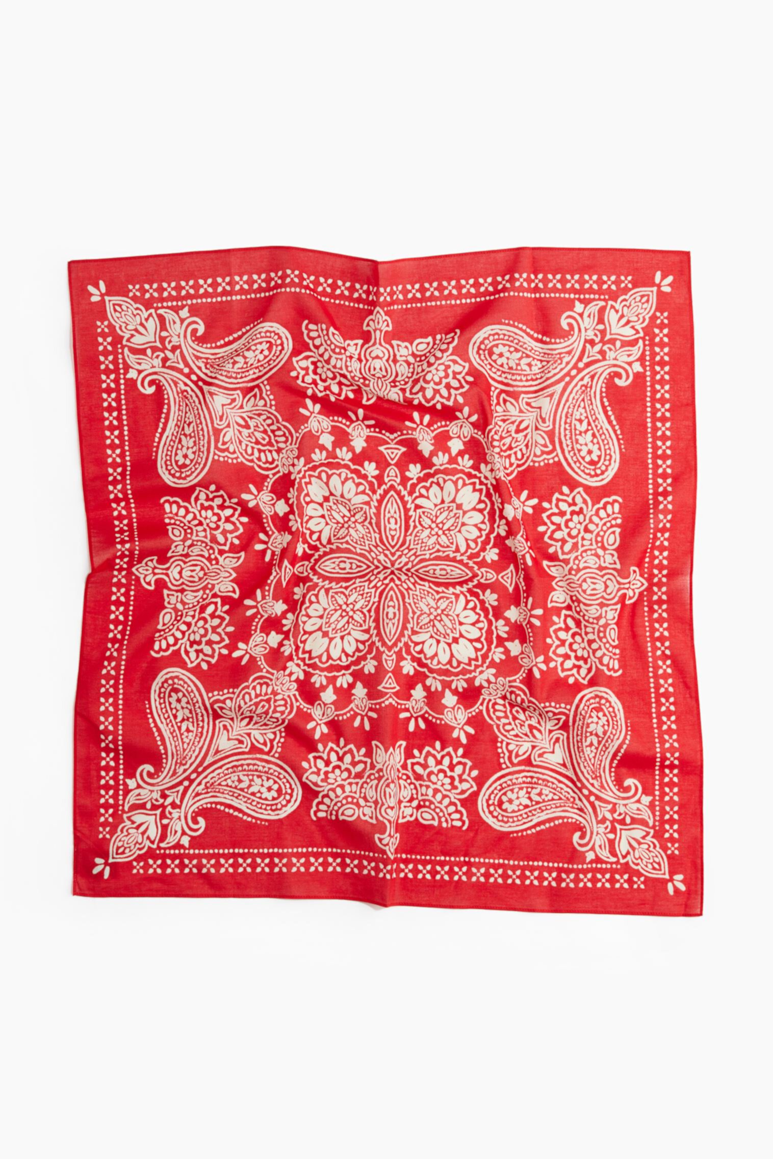 Patterned Cotton Scarf H&M