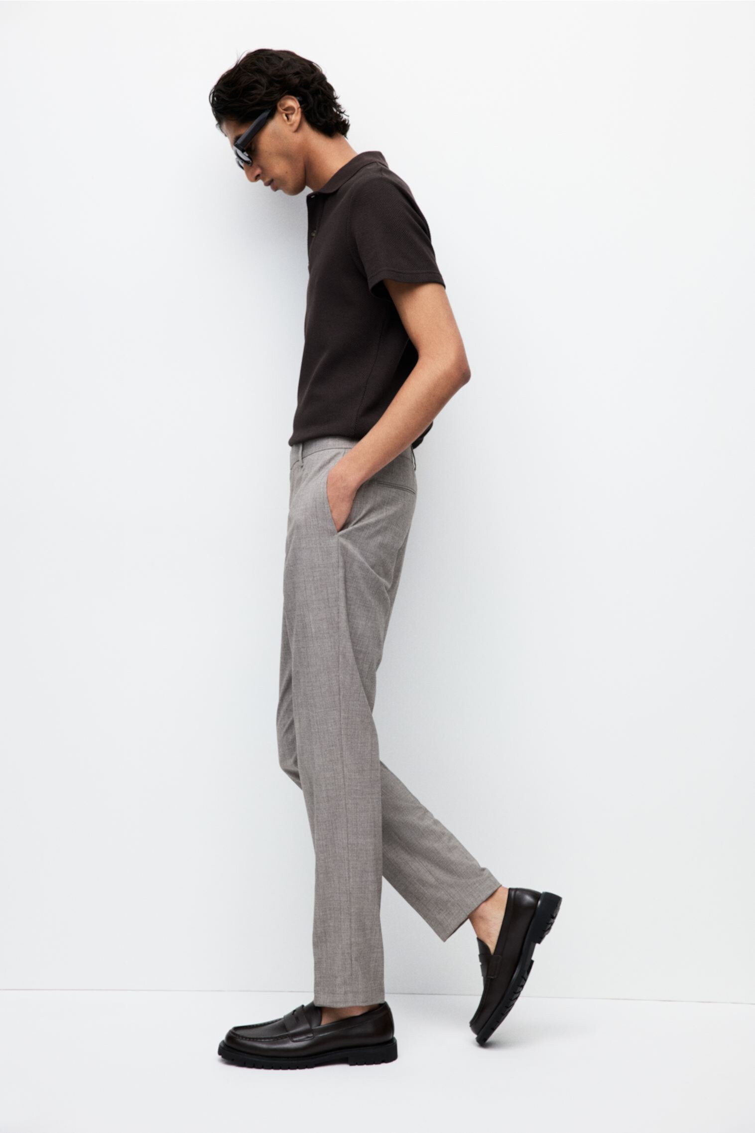 Slim-Fit Suit Pants H&M