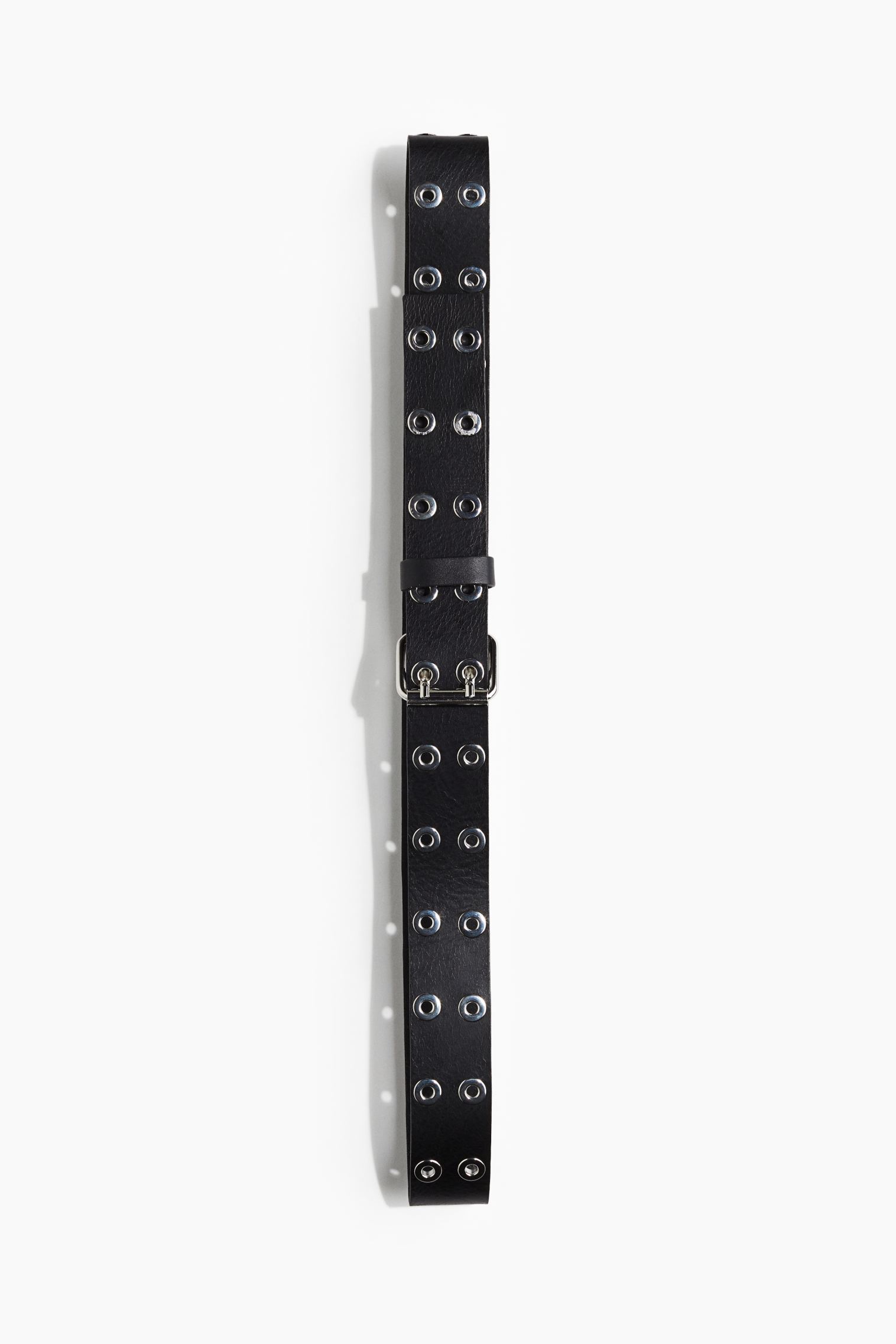 Grommet Leather Belt H&M