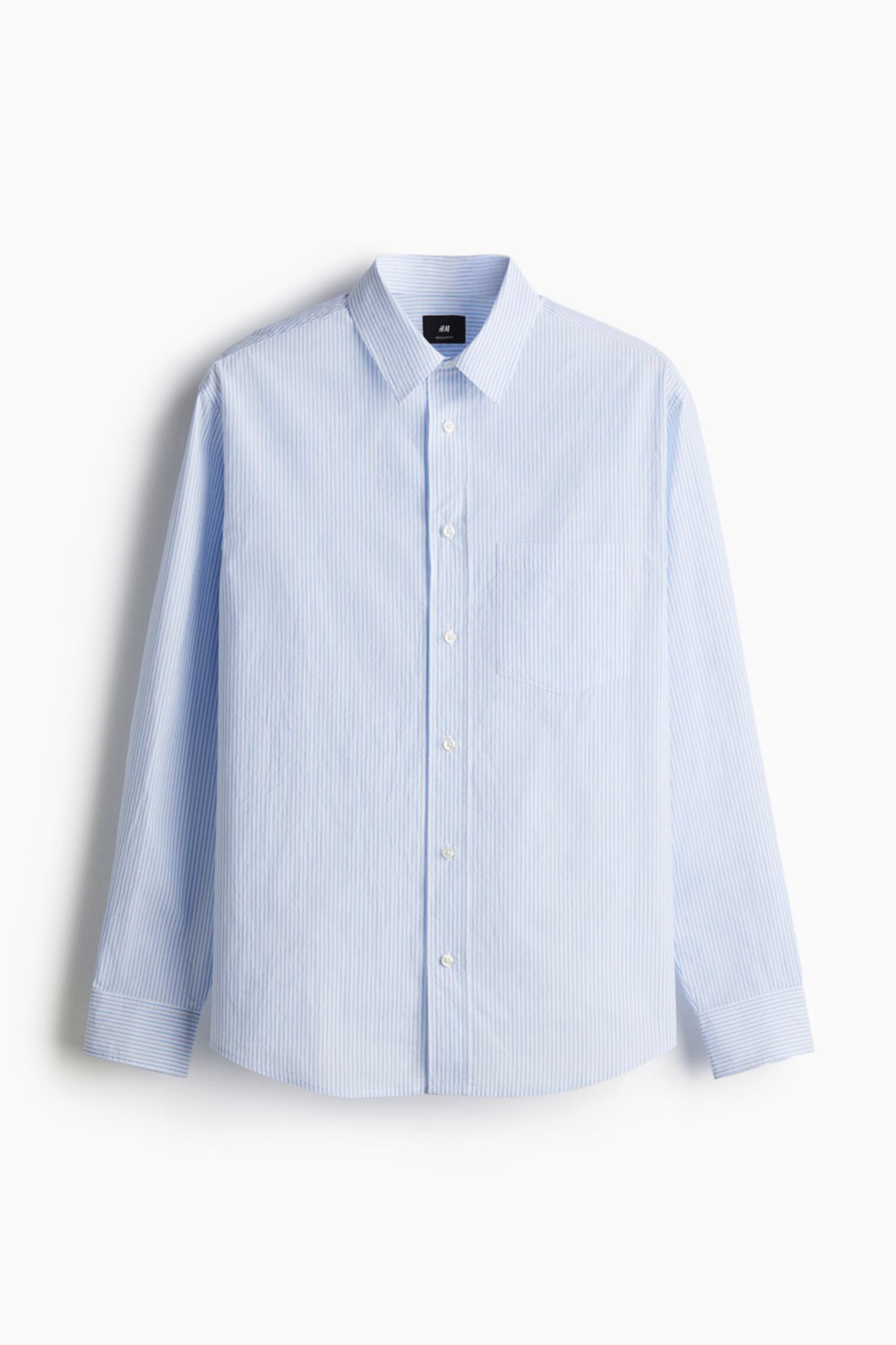 Regular-Fit Poplin Shirt H&M