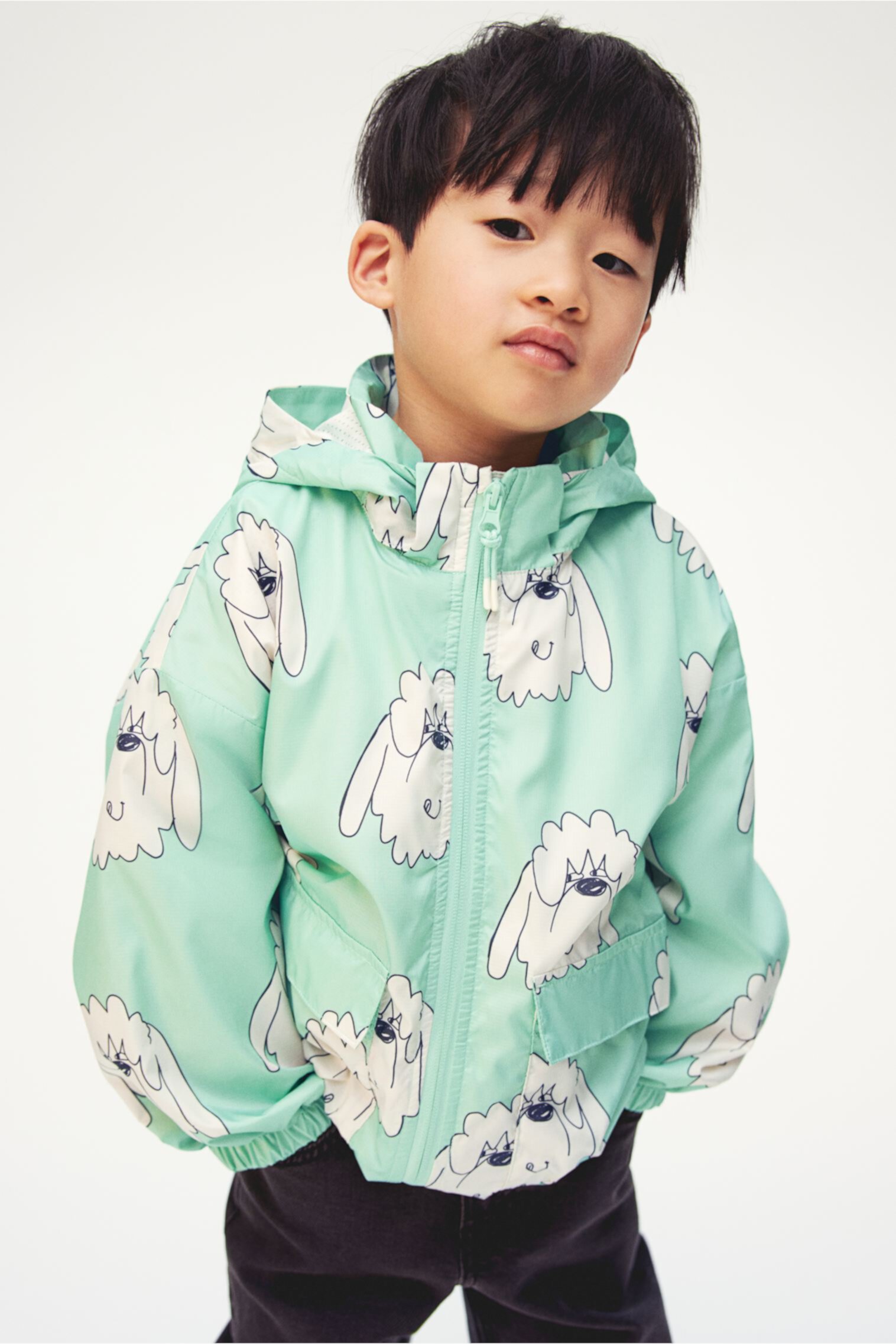 Printed Windbreaker H&M