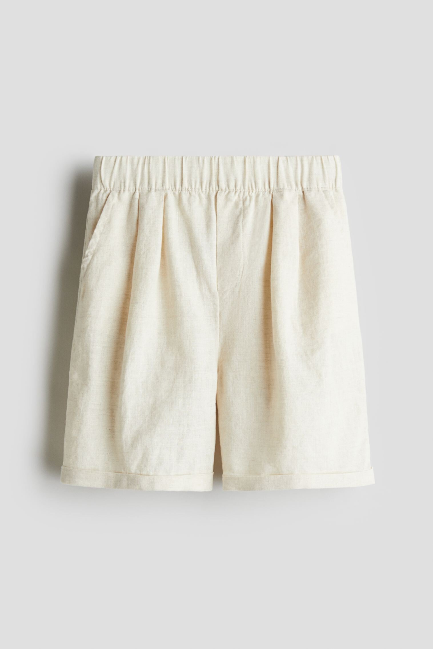 Knee-Length Linen Shorts H&M