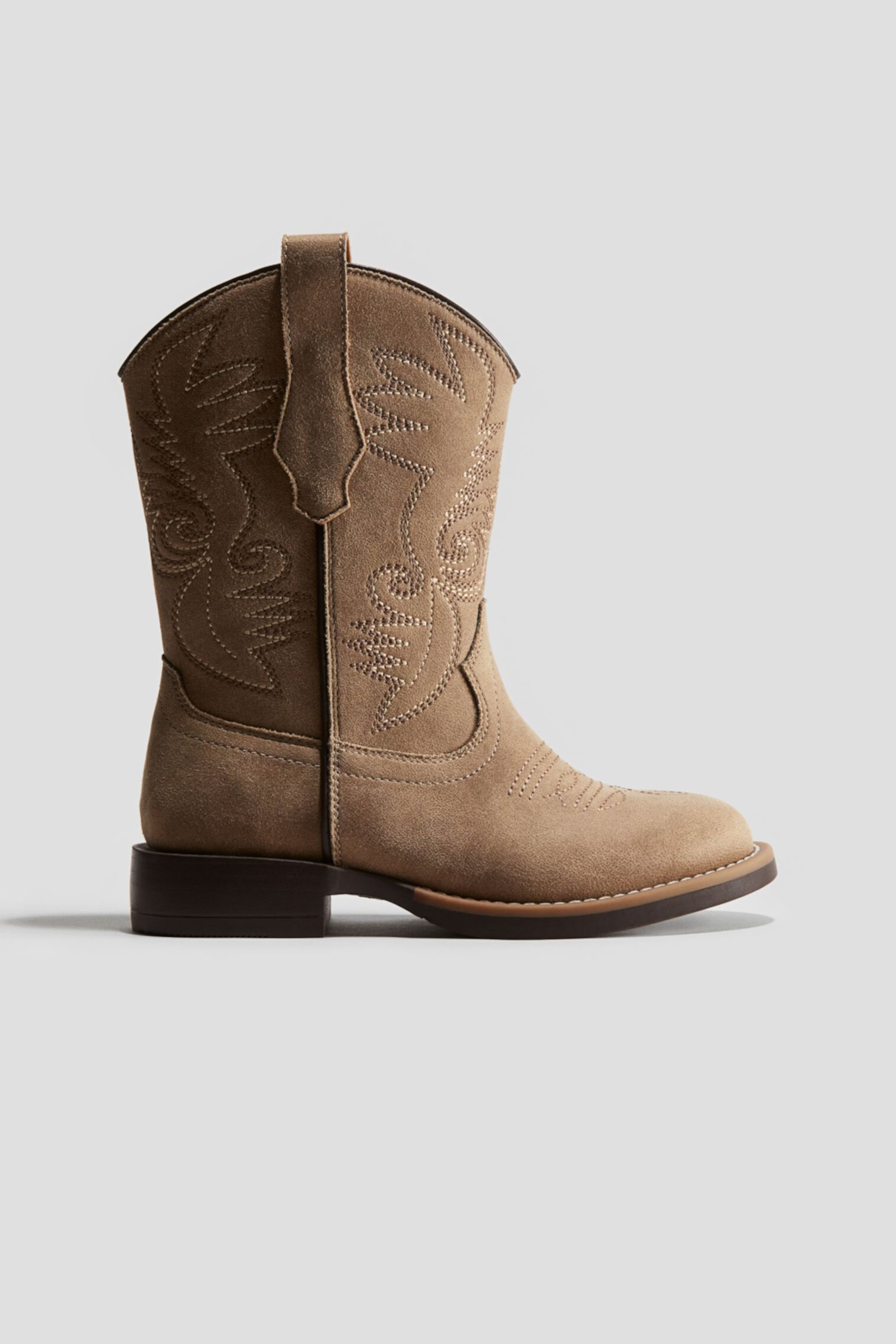 Napped Cowboy Boots H&M