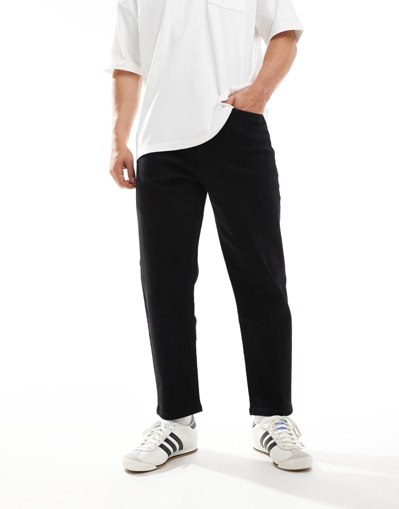 Farah hawtin straight jeans in black  Farah